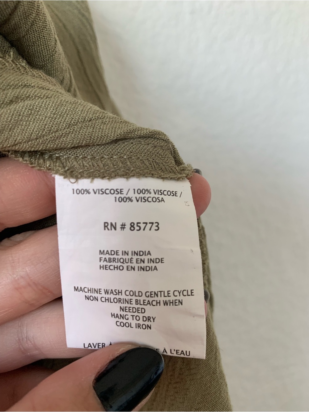 O'Neill Olive Maxi Skirt with wave’y detail - Picture 4 of 8